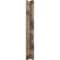 Ekena Millwork 3"W x 3"D x 48"H Universal Inside Corner for StoneWall Faux Stone Siding Panels, Smokey Ridge PNUIC03X48SR - alternate 1
